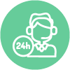 Assistência virtual 24h