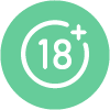 Para maiores de 18 anos